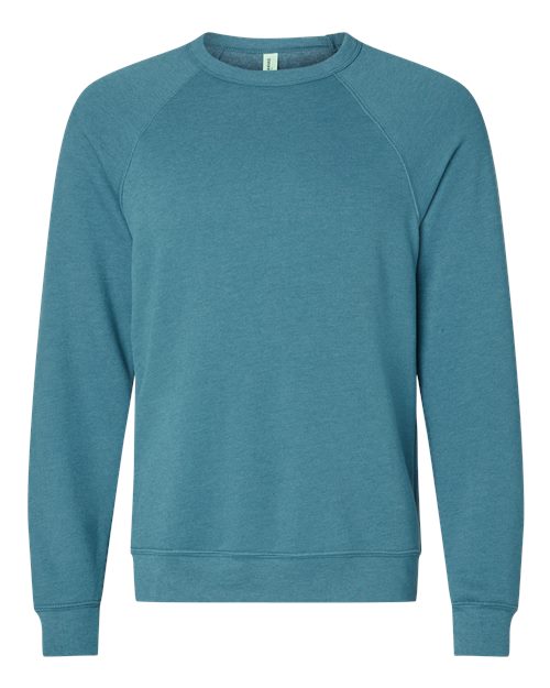 Unisex Sponge Fleece Raglan Crewneck Sweatshirt