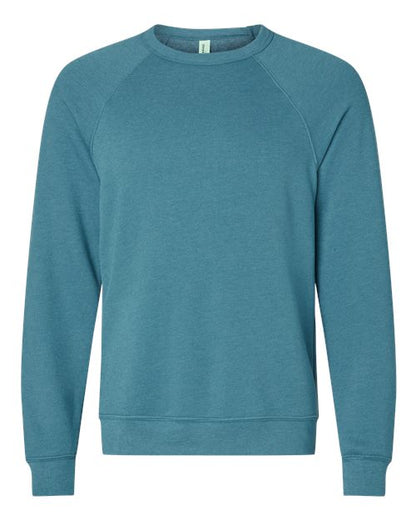 Unisex Sponge Fleece Raglan Crewneck Sweatshirt
