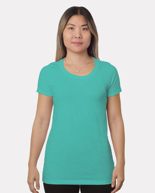 Bayside Women's Fine Jersey T-Shirt - 9625