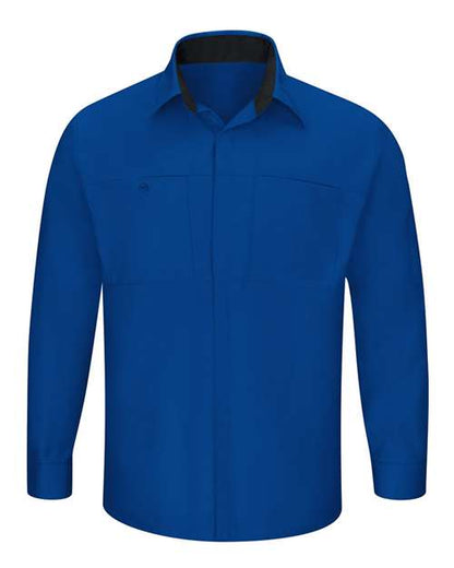 Men's Tall Performance Plus Long Sleeve Shirt with OilBlok Technology