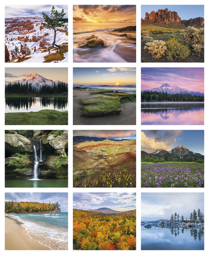 Good Value Landscapes of America  Mini Calendar-7702