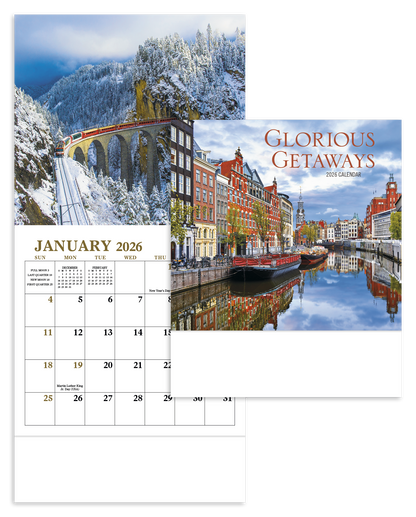 Good Value Glorious Getaways  Mini Calendar-7726