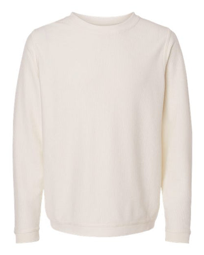 Unisex Corded Crewneck Sweatshirt