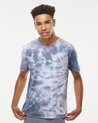Dyenomite LaMer Over-Dyed Crinkle Tie-Dyed T-Shirt - 640LM