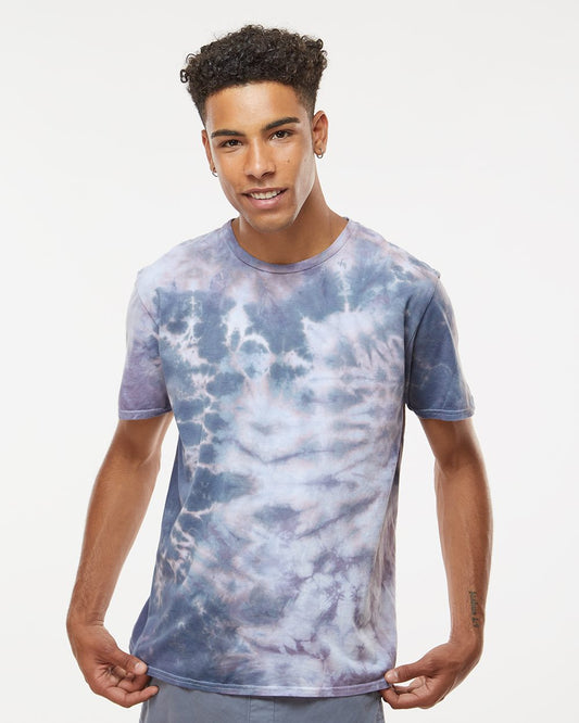 Dyenomite LaMer Over-Dyed Crinkle Tie-Dyed T-Shirt - 640LM