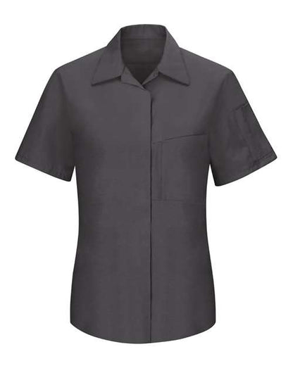 Women's Performance Plus Short Sleeve Shop Shirt with Oilblok Technology