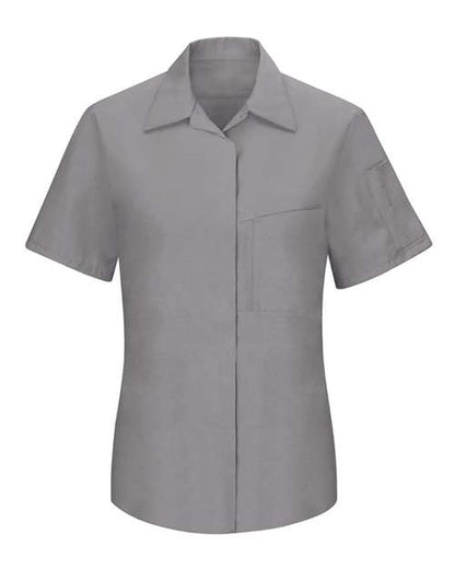Women's Performance Plus Short Sleeve Shop Shirt with Oilblok Technology