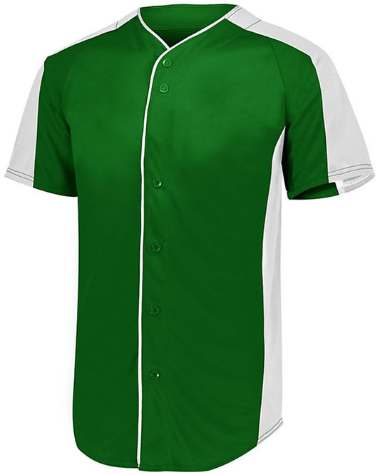 Augusta Sportswear Full Button Baseball Jersey - 1655