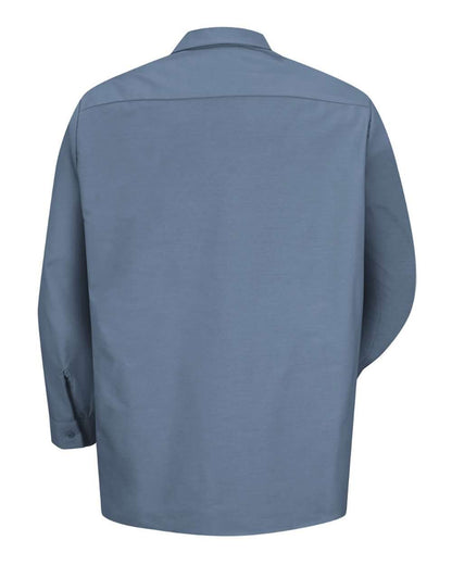 Red Kap Industrial Long Sleeve Work Shirt - Tall Sizes - SP14T