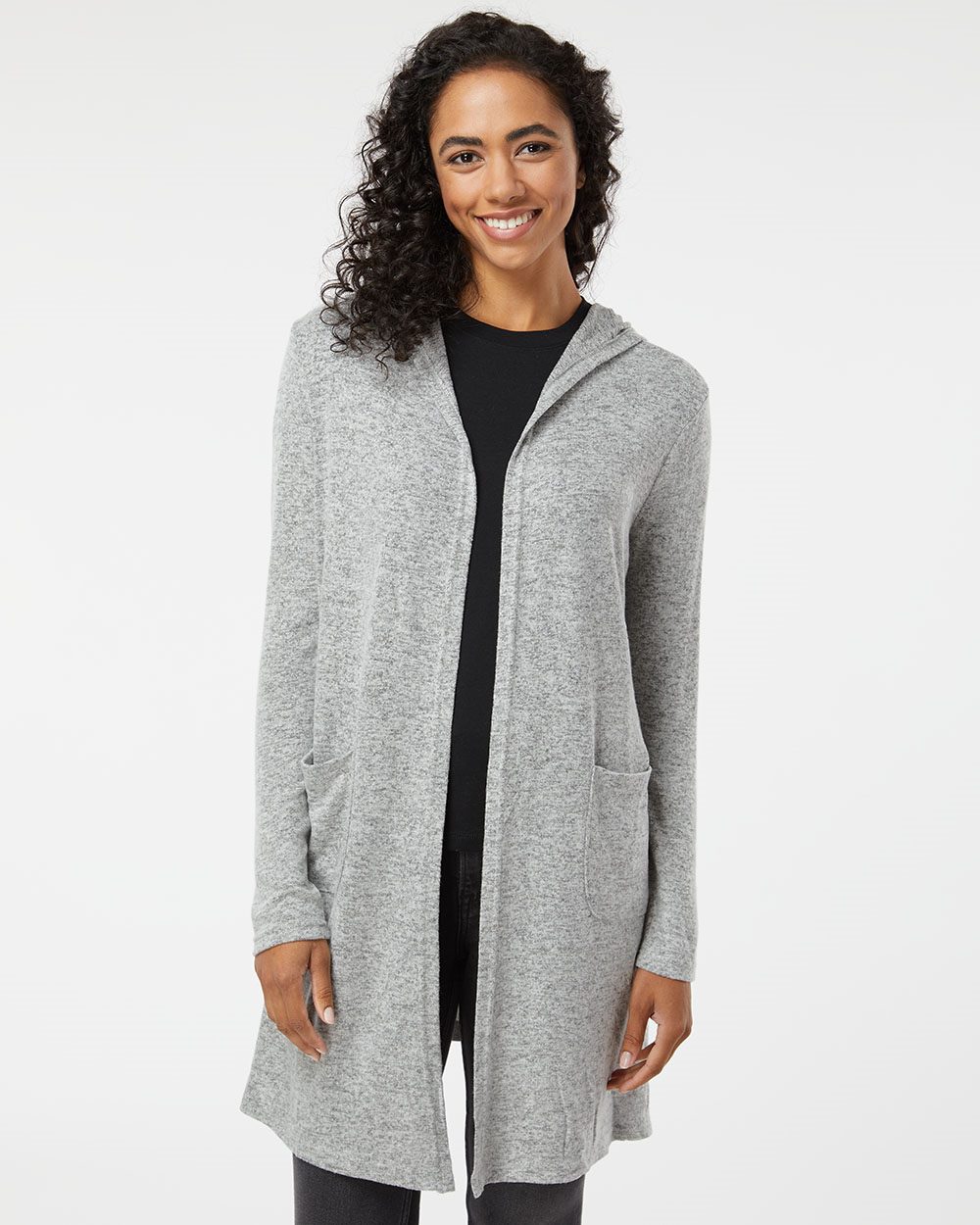 Boxercraft Women's Cuddle Fleece Cardigan - L08