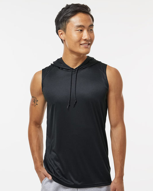 Badger B-Core Sleeveless Hooded T-Shirt - 4108