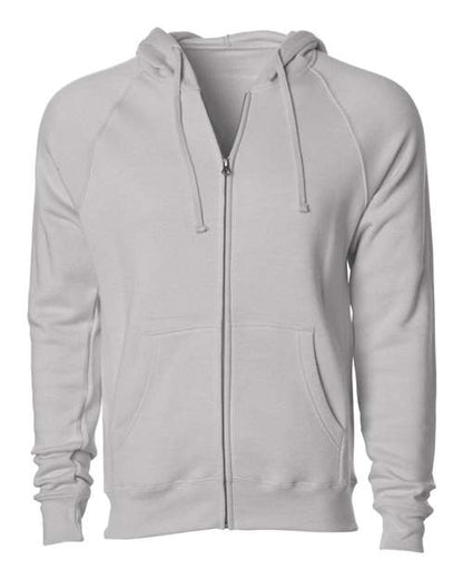 Unisex Special Blend Raglan Full-Zip Hooded Sweatshirt