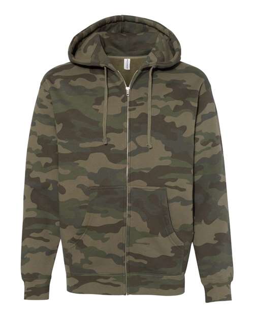 Unisex Heavyweight Full-Zip Hooded Sweatshirt