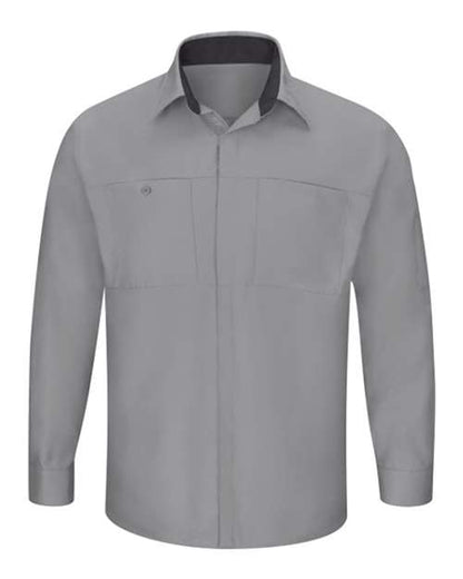 Men's Tall Performance Plus Long Sleeve Shirt with OilBlok Technology