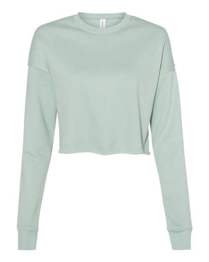 Women's Crop Fleece Crewneck Sweatshirt