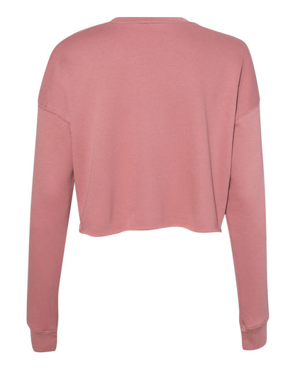 BELLA + CANVAS Women's Crop Crew Fleece - 7503