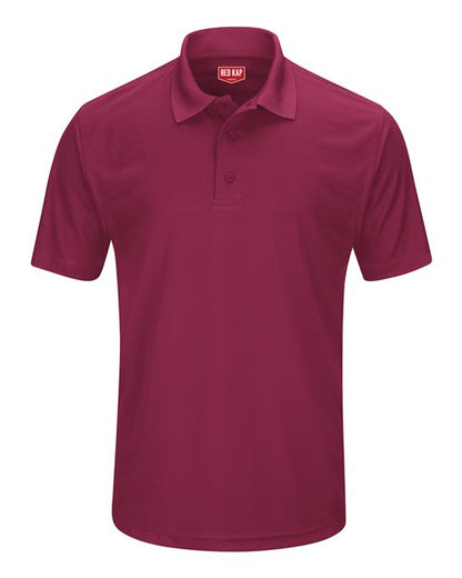 Men's Short Sleeve Performance Knit Pocketless Core Polo