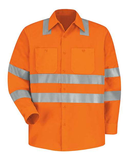 Men's Tall High Visibility Work Shirt