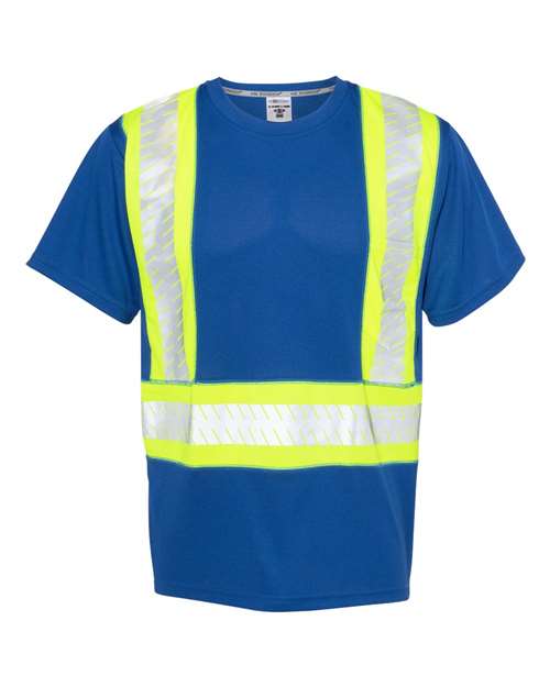 Unisex EV Series® Enhanced Visibility Contrast Pocket T-Shirt