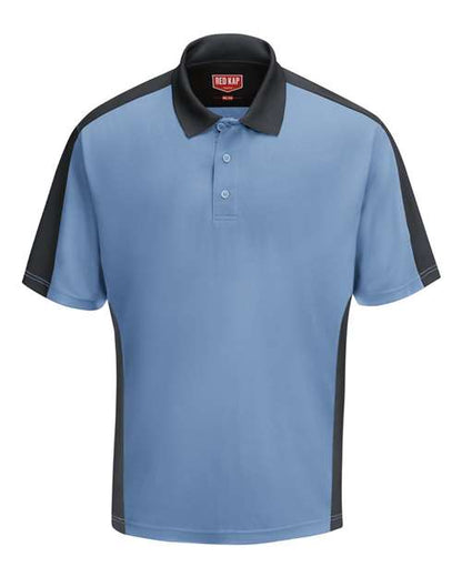 Men's Performance Knit Two Tone Polo