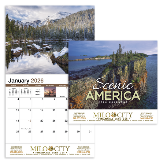 HotLine Products Scenic America Appointment Calendar  Stapled-800