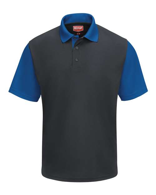 Men's Performance Knit Color-Block Polo