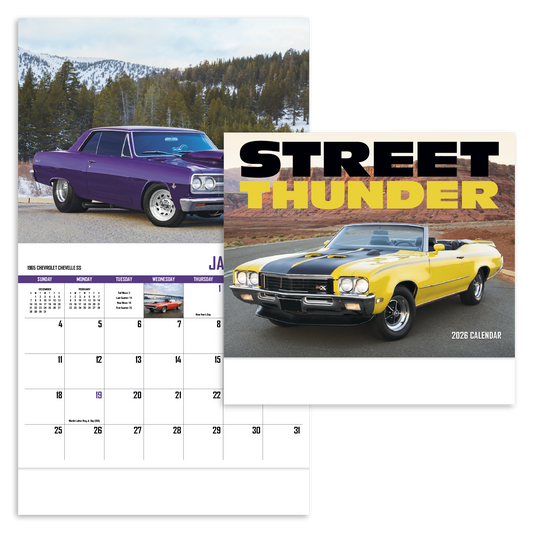 HotLine Products Street Thunder Appointment Calendar  Stapled-801