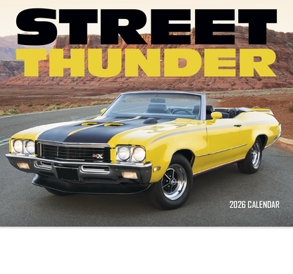 HotLine Products Street Thunder Appointment Calendar  Stapled-801