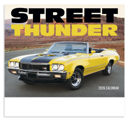 HotLine Products Street Thunder Appointment Calendar  Stapled-801