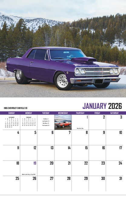 HotLine Products Street Thunder Appointment Calendar  Stapled-801