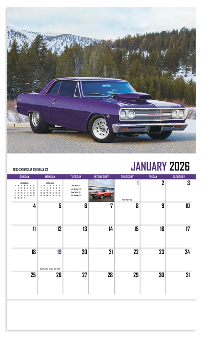 HotLine Products Street Thunder Appointment Calendar  Stapled-801