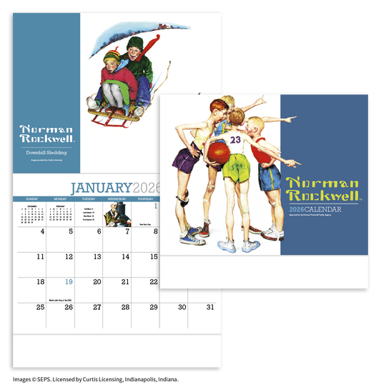 HotLine Products Norman Rockwell Appointment Calendar  Stapled-802H