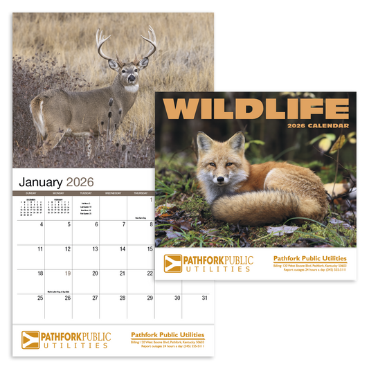 HotLine Products Wildlife Appointment Calendar  Stapled-803