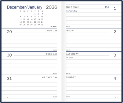 Triumph Calendars Standard Weekly Pocket Planner-8052