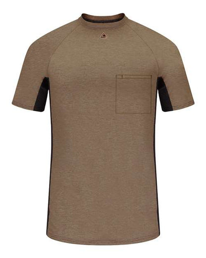 Men's FR Two-Tone Base Layer with Concealed Chest Pocket- EXCEL FR