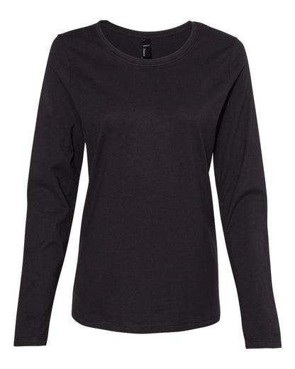 Hanes Perfect-T Women’s Long Sleeve Scoopneck T-Shirt - S04LS