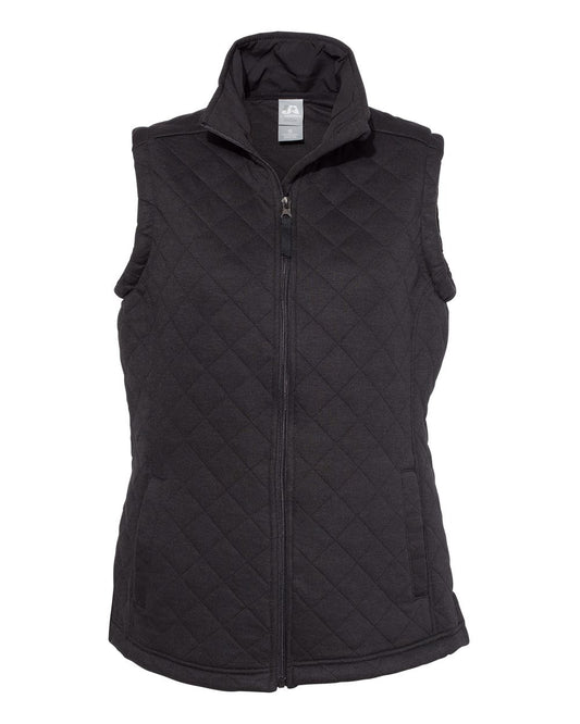 J. America Women’s Quilted Full-Zip Vest - 8892