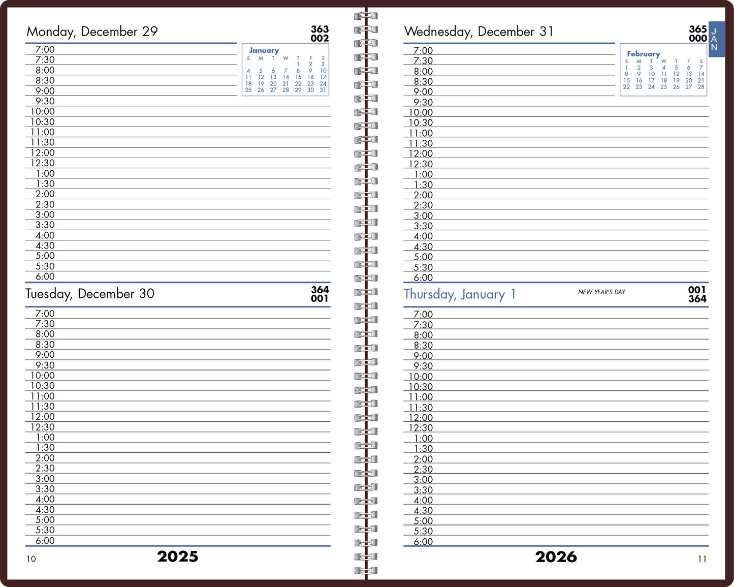 Triumph Calendars Classic Time Manager-8101