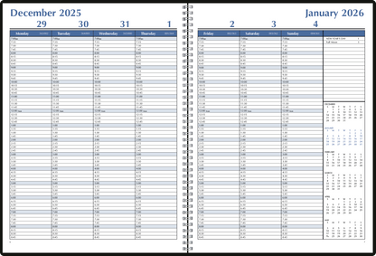 Triumph Calendars Weekly Time Manager-8102