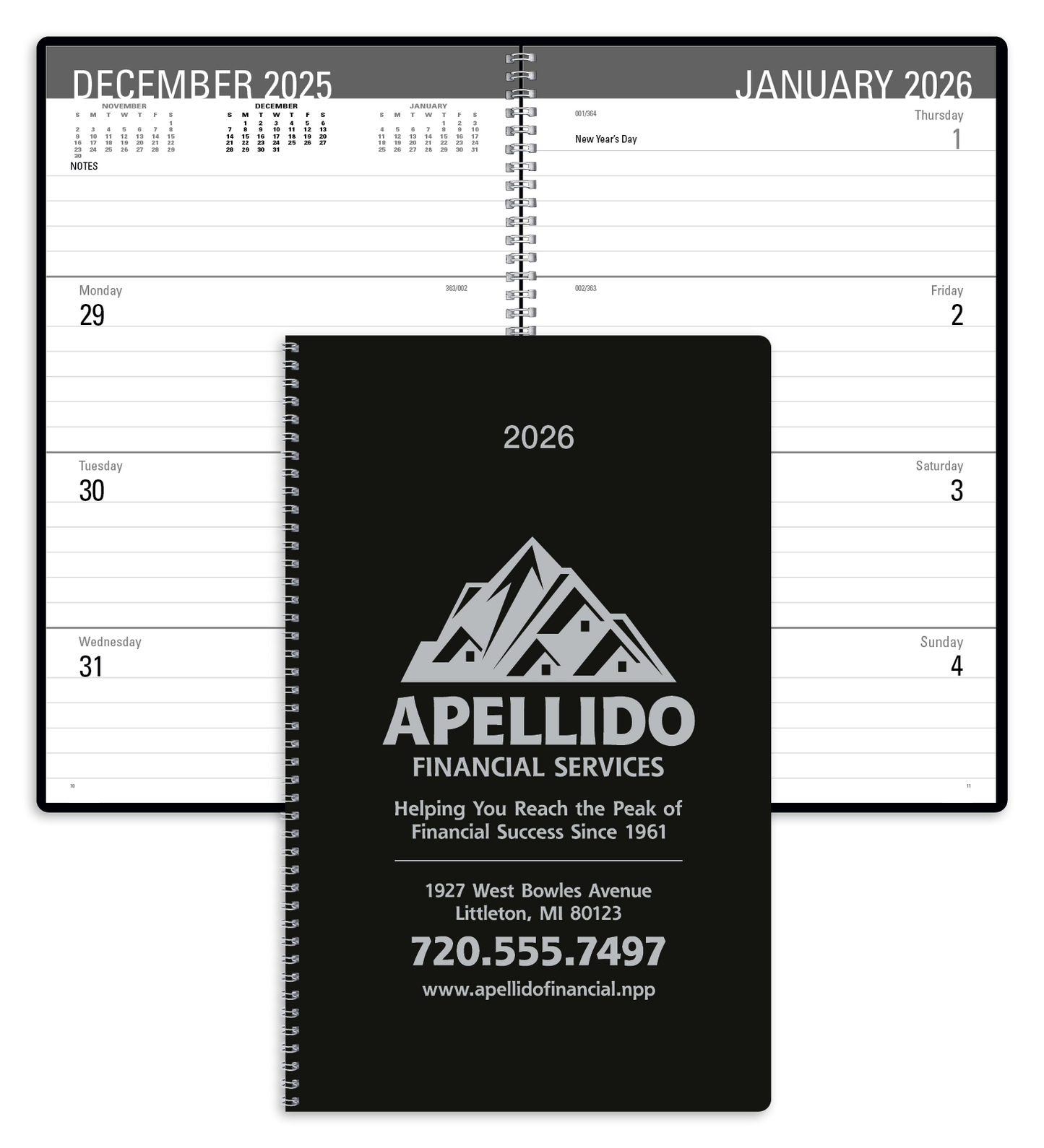 Triumph Calendars Classic Weekly Desk Planner-8103