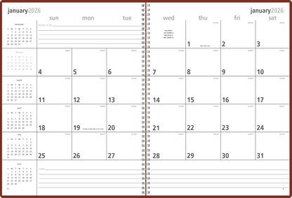 Triumph Calendars Monthly  Weekly Planner-8105