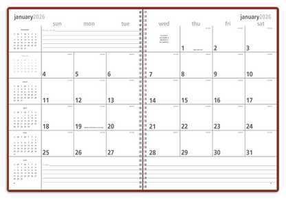 Triumph Calendars Monthly  Weekly Planner-8105
