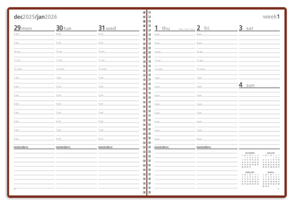 Triumph Calendars Monthly  Weekly Planner-8105