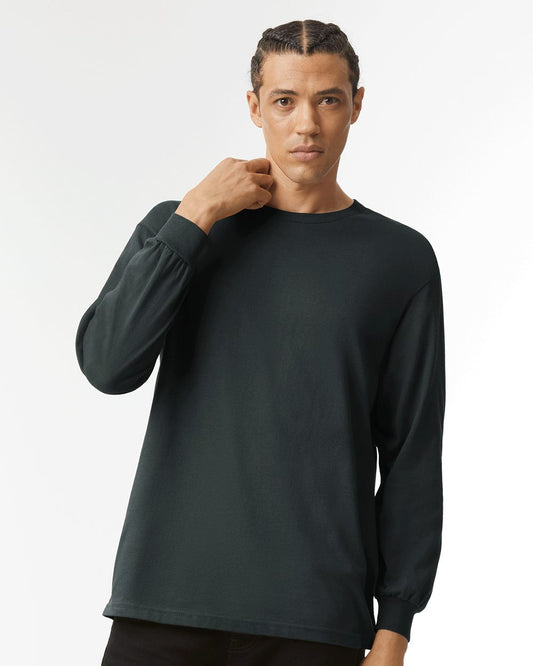 American Apparel Heavyweight Cotton Long Sleeve Tee - 1304