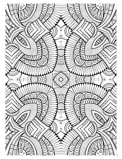 Good Value Adult Coloring Book Planner-8200