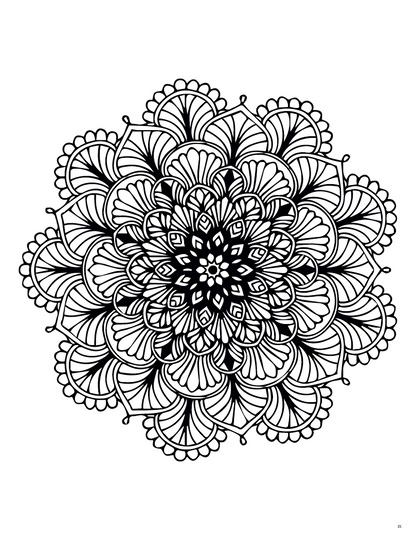 Good Value Adult Coloring Book Planner-8200