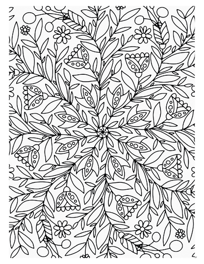 Good Value Adult Coloring Book Planner-8200