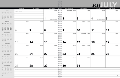 Triumph Calendars Academic Year Desk Planner with Custom Cover-821