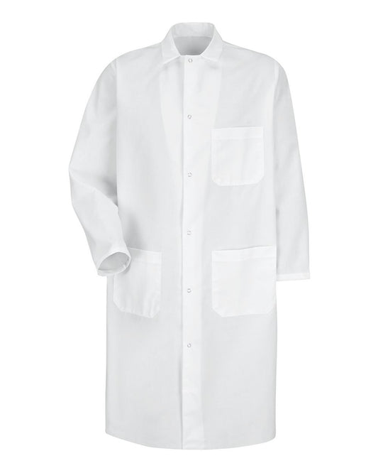 Red Kap Butcher Coat with Exterior Chest Pocket - KS62