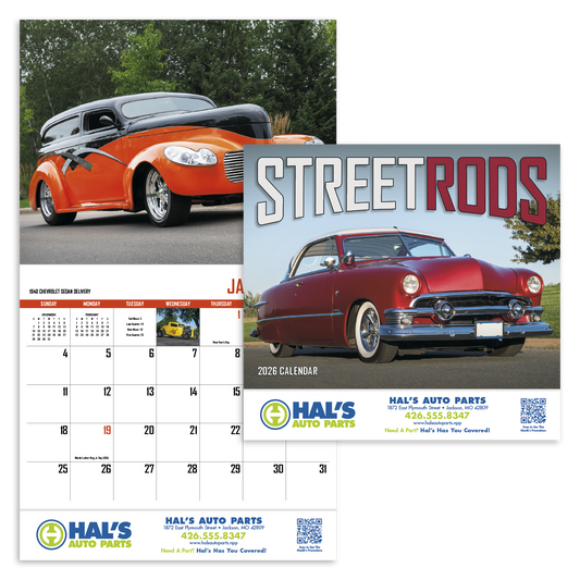 HotLine Products Street Rod Fever Appointment Calendar  Stapled-824